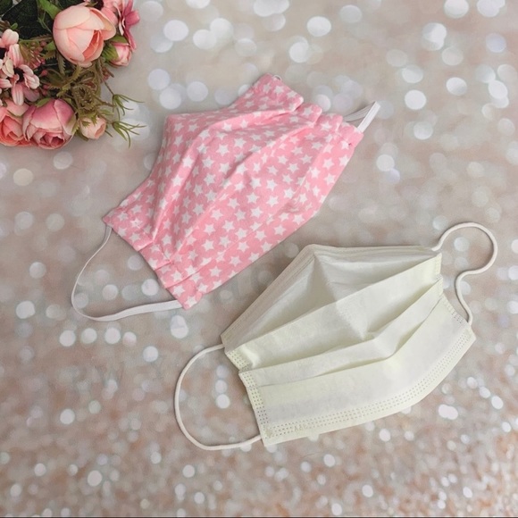 *SOLD OUT*Cotton fabric filter pocket face mask - Picture 7 of 8